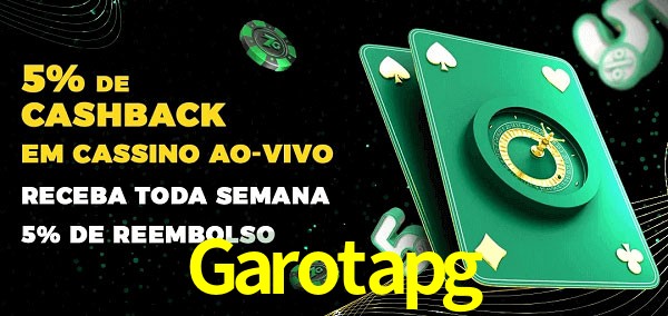 Promoções do cassino ao Vivo Garotapg